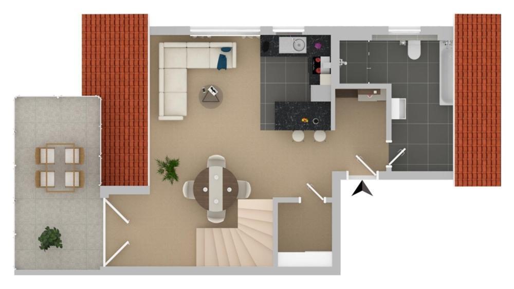 FDH Seeview Maisonette In Direkter Seenaehe מראה חיצוני תמונה